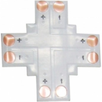 Гибкая соединительная плата ECOLA LED STRIP 220V CONNECTOR SC21FXESB X для зажимного разъема 2-х конт. 10 mm уп. 5 шт.