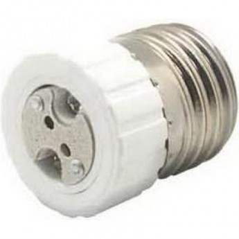 Переходник ECOLA BASE A7G16WEAY с цоколя E27 на MR16, белый Переходник ECOLA BASE A7G16WEAY с цоколя E27 на MR16, белый