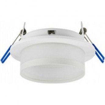 Светильник встраиваемый ECOLA GX53 H4 SP5372 с полосой белый матовый 110х65 Светильник встраиваемый ECOLA GX53 H4 SP5372 с полосой белый матовый 110х65