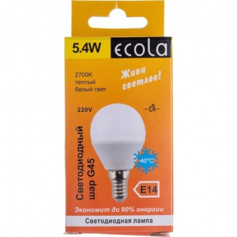 Светодиодная лампа ECOLA GLOBE LED K4GW82ELC Светодиодная лампа ECOLA GLOBE LED K4GW82ELC