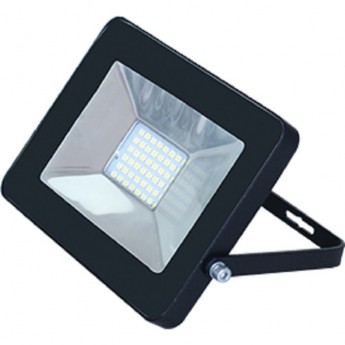 Светодиодный прожектор ECOLA LED 30,0W 220V 4200K IP65 тонкий Черный 150x110x25 Светодиодный прожектор ECOLA LED 30,0W 220V 4200K IP65 тонкий Черный 150x110x25