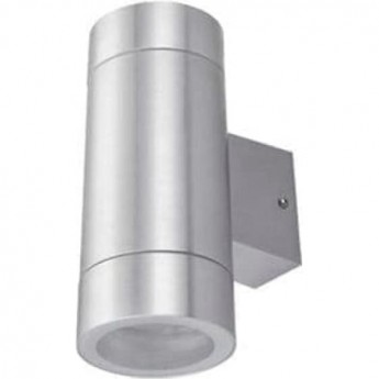 Уличный настенный светильник ECOLA GX53 LED FS53C2ECH сатин-хром Уличный настенный светильник ECOLA GX53 LED FS53C2ECH сатин-хром