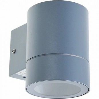 Уличный настенный светильник ECOLA GX53 LED FG53C1ECH серый матовый Уличный настенный светильник ECOLA GX53 LED FG53C1ECH серый матовый