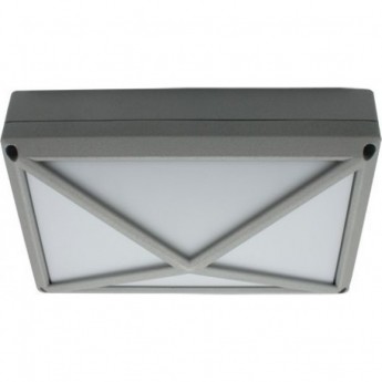Уличный потолочный светильник ECOLA GX53 LED FS53PSECS серый Уличный потолочный светильник ECOLA GX53 LED FS53PSECS серый