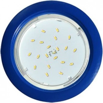 Встраиваемый светильник ECOLA GX53 5355 FL5355ECD синий Встраиваемый светильник ECOLA GX53 5355 FL5355ECD синий