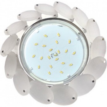 Встраиваемый светильник ECOLA GX53 H4 5342 GLASS FN53RVECB Матовый/Хром 56x125 Встраиваемый светильник ECOLA GX53 H4 5342 GLASS FN53RVECB Матовый/Хром 56x125