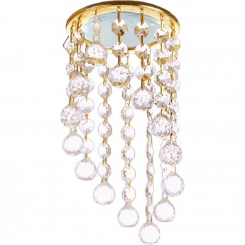 Встраиваемый светильник ECOLA GX53 H4 5344 GLASS FQ53RVECB Прозрачный /Золото 225x110 Встраиваемый светильник ECOLA GX53 H4 5344 GLASS FQ53RVECB Прозрачный /Золото 225x110