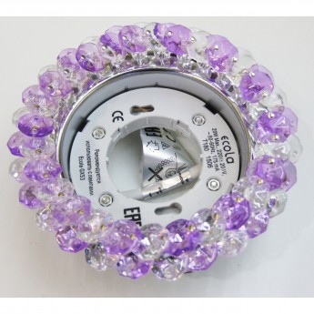 Встраиваемый светильник ECOLA GX53 H4 GLASS FP53RYECB хром Встраиваемый светильник ECOLA GX53 H4 GLASS FP53RYECB хром