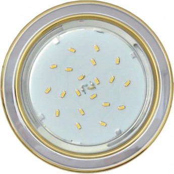 Встраиваемый светильник ECOLA GX53 H4 FE53H4ECB золото, хром Встраиваемый светильник ECOLA GX53 H4 FE53H4ECB золото, хром