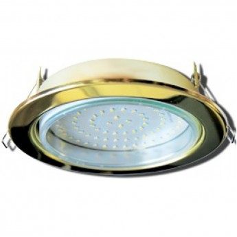 Встраиваемый светильник ECOLA GX70-H5 FG70H5ECB золото Встраиваемый светильник ECOLA GX70-H5 FG70H5ECB золото