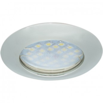 Встраиваемый светильник ECOLA LIGHT MR16 DL92 FP1622EFY перламутровое серебро Встраиваемый светильник ECOLA LIGHT MR16 DL92 FP1622EFY перламутровое серебро