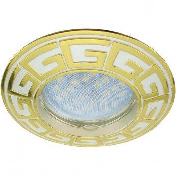 Встраиваемый светильник (литой) ECOLA MR16 DL110 FS1602EFF хром-сатин, золото Встраиваемый светильник (литой) ECOLA MR16 DL110 FS1602EFF хром-сатин, золото