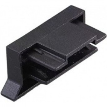 Заглушка для шинопровода ECOLA TRC7 черная